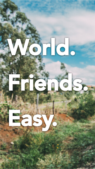 Emulate iPhone app Weworld - Match, Chat, Travel using MyAndroid