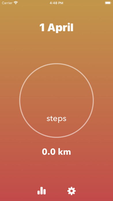 Emulate iPhone app WFH - Walking App using MyAndroid