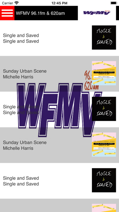 Emulate iPhone app WFMV 96.1fm & 620am using MyAndroid Emulate iPhone app WFMV 96.1fm & 620am using MyAndroid