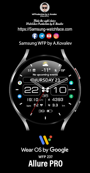 Run android online APK WFP 237 Allure PRO Watch Face from MyAndroid or emulate WFP 237 Allure PRO Watch Face using MyAndroid Run android online APK WFP 237 Allure PRO Watch Face from MyAndroid or emulate WFP 237 Allure PRO Watch Face using MyAndroid
