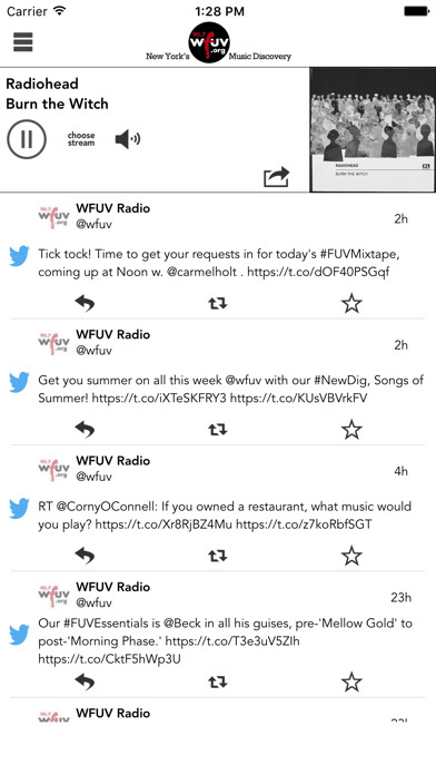 Emulate iPhone app WFUV using MyAndroid Emulate iPhone app WFUV using MyAndroid