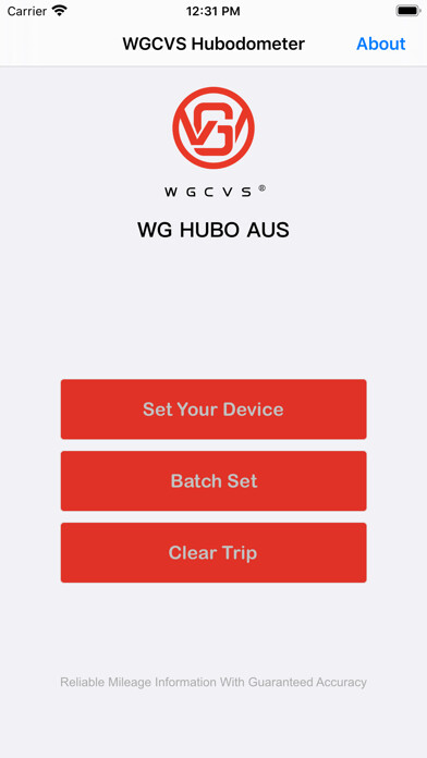 Emulate iPhone app WG HUBO AUS using MyAndroid