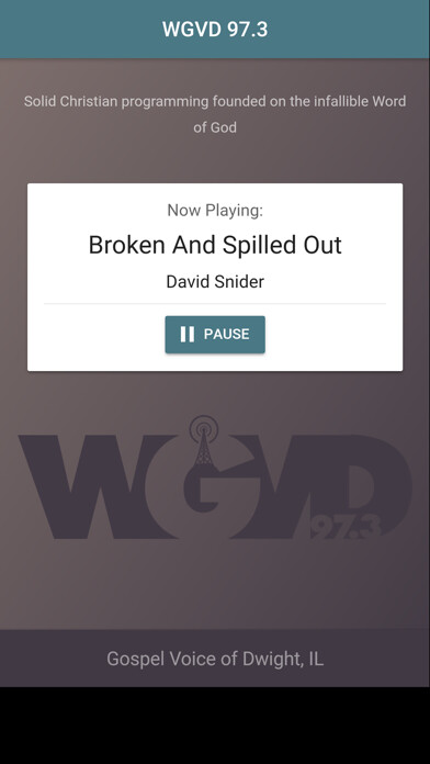 Emulate iPhone app WGVD Radio using MyAndroid Emulate iPhone app WGVD Radio using MyAndroid
