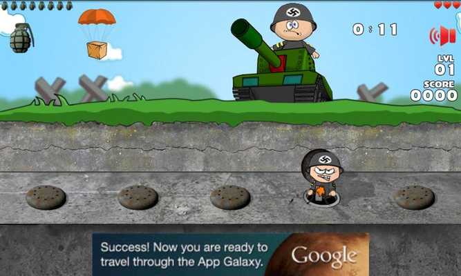 Emulate Android APK Whack the Angry Soldier WW2