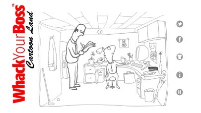 Emulate iPhone app Whack Your Boss Cartoon Land using MyAndroid