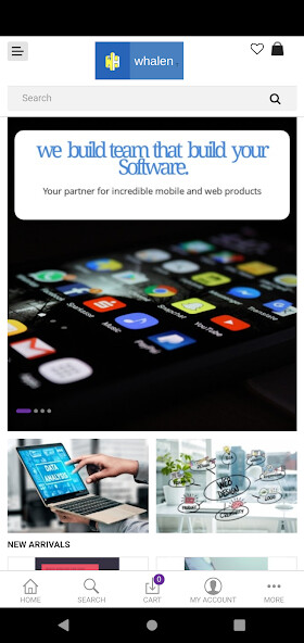 Run android online APK Whalen Shopping Software from MyAndroid or emulate Whalen Shopping Software using MyAndroid
