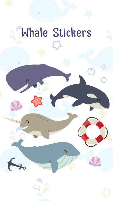 Emulate iPhone app Whale Stickers! using MyAndroid Emulate iPhone app Whale Stickers! using MyAndroid