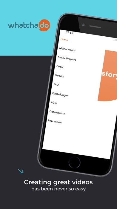 Emulate iPhone app whatchado Stories using MyAndroid