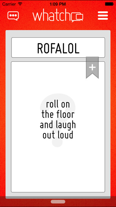 Emulate iPhone app Whatchoo using MyAndroid