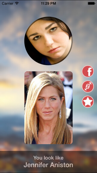 Emulate iPhone app What famous person do you look like? using MyAndroid