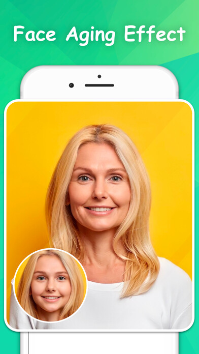 Emulate iPhone app What I Look Like When Im Older using MyAndroid