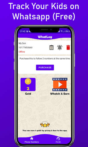 Run android online APK Whatlog - Free Whatsapp Tracker - Last Seen from MyAndroid or emulate Whatlog - Free Whatsapp Tracker - Last Seen using MyAndroid