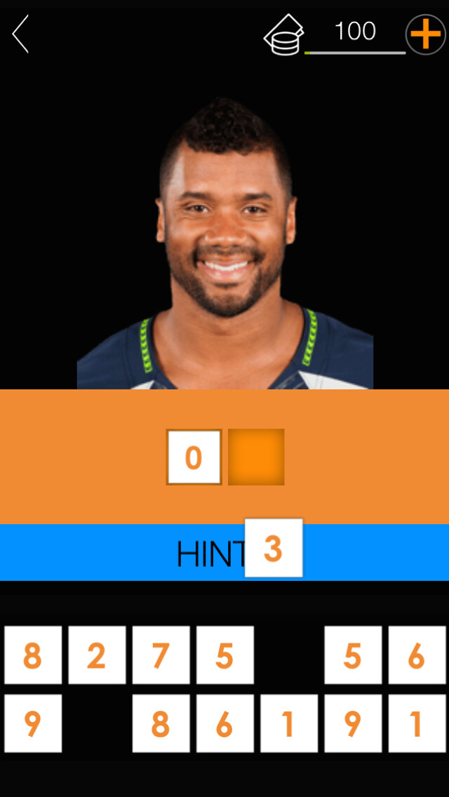 Emulate iPhone app What Number Am I - Football using MyAndroid Emulate iPhone app What Number Am I - Football using MyAndroid