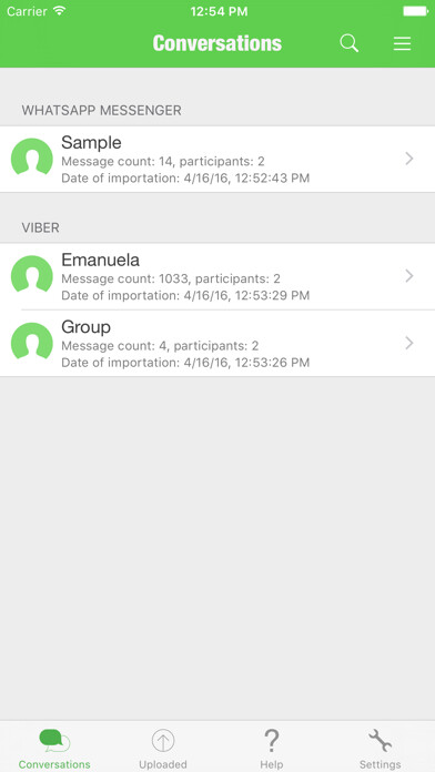 Emulate iPhone app Whatool: the search engine using MyAndroid