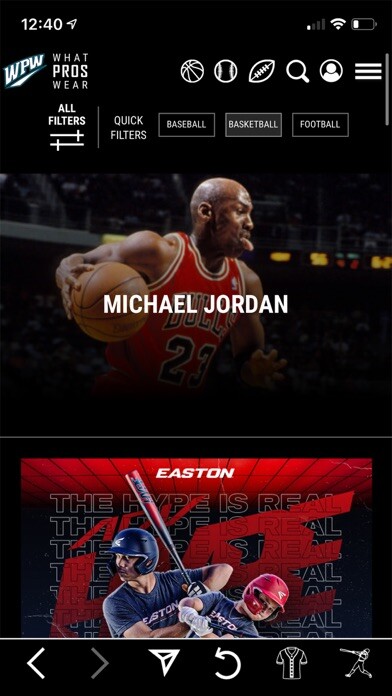Emulate iPhone app What Pros Wear using MyAndroid Emulate iPhone app What Pros Wear using MyAndroid