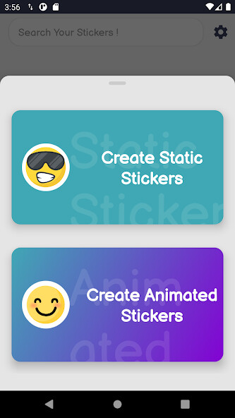 Run android online APK WhatsApp Sticker Maker from MyAndroid or emulate WhatsApp Sticker Maker using MyAndroid