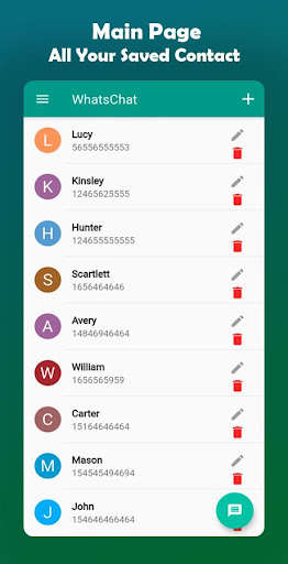 Run android online APK WhatsChat To Unsaved Number from MyAndroid or emulate WhatsChat To Unsaved Number using MyAndroid