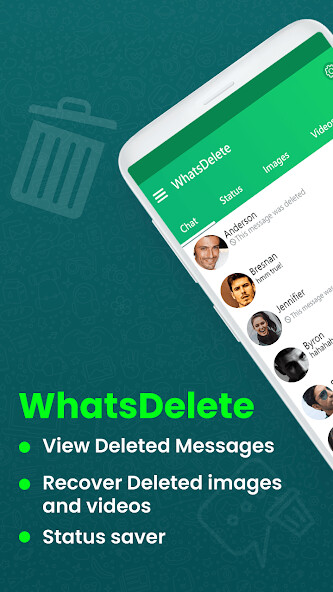 Run android online APK whatsdeleted messages recovery from MyAndroid or emulate whatsdeleted messages recovery using MyAndroid