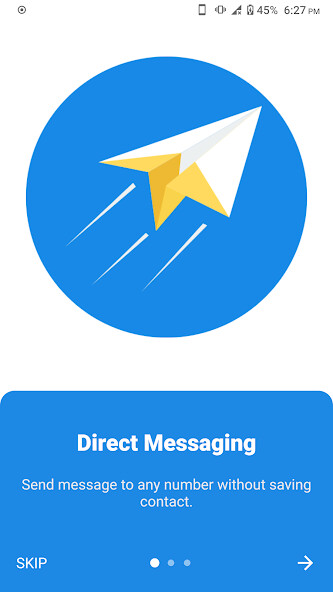 Run android online APK WhatsDirect -Direct chat without contact from MyAndroid or emulate WhatsDirect -Direct chat without contact using MyAndroid