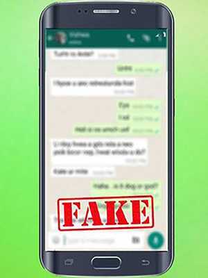 Emulate Android APK WhatsFake conversation