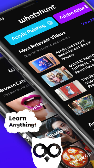 Emulate iPhone app WhatsHunt: Learn Anything! using MyAndroid Emulate iPhone app WhatsHunt: Learn Anything! using MyAndroid