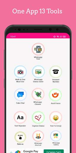Run android online APK WhatsManage - Status Saver & Cleaner from MyAndroid or emulate WhatsManage - Status Saver & Cleaner using MyAndroid