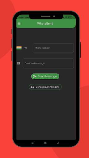 Run android online APK WhatsSend - Send message without contact from MyAndroid or emulate WhatsSend - Send message without contact using MyAndroid