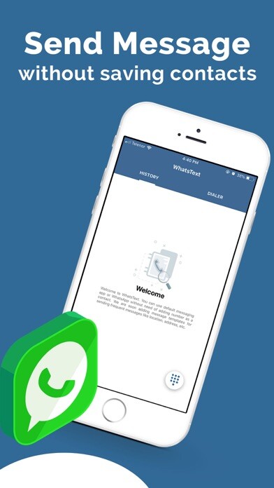 Emulate iPhone app WhatsText Send Direct Message using MyAndroid Emulate iPhone app WhatsText Send Direct Message using MyAndroid
