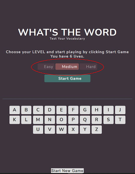 Run android online APK Whats the Word from MyAndroid or emulate Whats the Word using MyAndroid