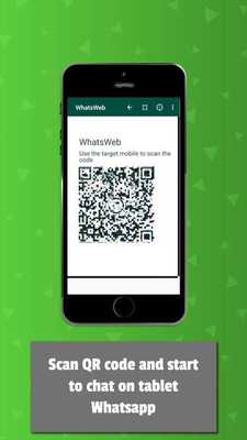 Emulate Android APK Whatsweb for Whatsapp  Tablet