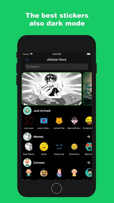 Emulate iPhone app Whats Web Stickers, eStickers using MyAndroid