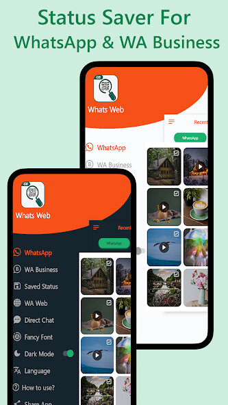 Run android online APK Whatsweb-Whatscan-Status Saver from MyAndroid or emulate Whatsweb-Whatscan-Status Saver using MyAndroid