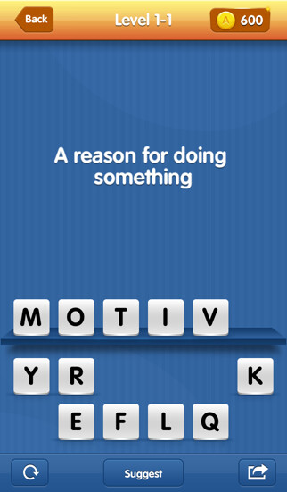 Emulate iPhone app What the word? - try to guess all the words using MyAndroid Emulate iPhone app What the word? - try to guess all the words using MyAndroid