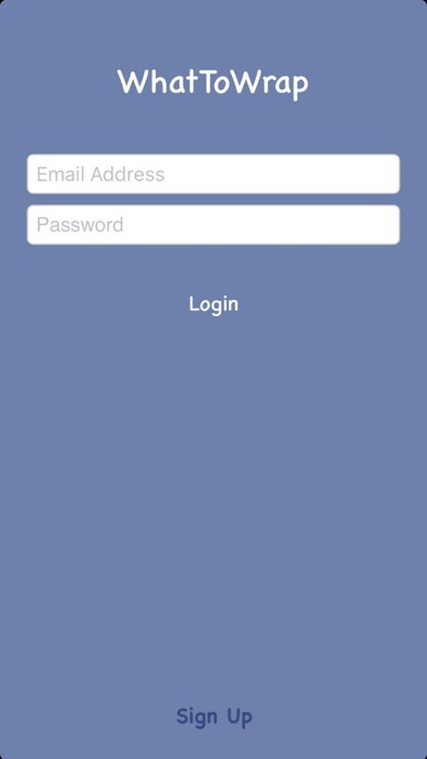 Emulate iPhone app WhatToWrap using MyAndroid