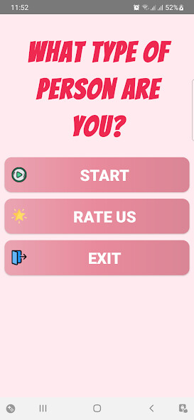 Run android online APK What Type of Person Are You? from MyAndroid or emulate What Type of Person Are You? using MyAndroid