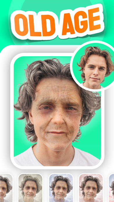 Emulate iPhone app What Will I Look Like Old Face using MyAndroid Emulate iPhone app What Will I Look Like Old Face using MyAndroid