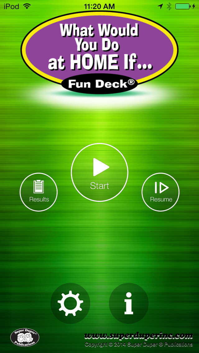 Emulate iPhone app What Would You Do at Home If ... Fun Deck using MyAndroid Emulate iPhone app What Would You Do at Home If ... Fun Deck using MyAndroid