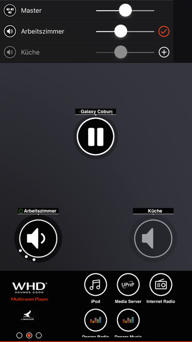 Emulate iPhone app WHD Multiroom Player using MyAndroid Emulate iPhone app WHD Multiroom Player using MyAndroid
