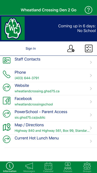 Emulate iPhone app Wheatland Crossing Den 2 Go using MyAndroid