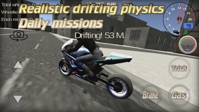 Emulate iPhone app Wheelie King 3D using MyAndroid