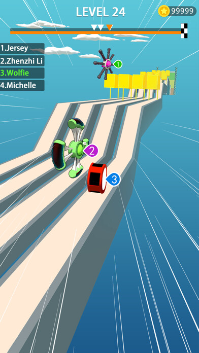 Emulate iPhone app wheels run 3D using MyAndroid Emulate iPhone app wheels run 3D using MyAndroid