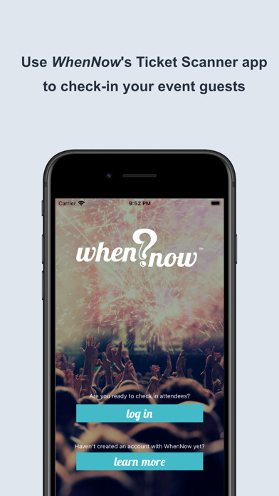 Emulate iPhone app WhenNow Ticket Scanner using MyAndroid Emulate iPhone app WhenNow Ticket Scanner using MyAndroid