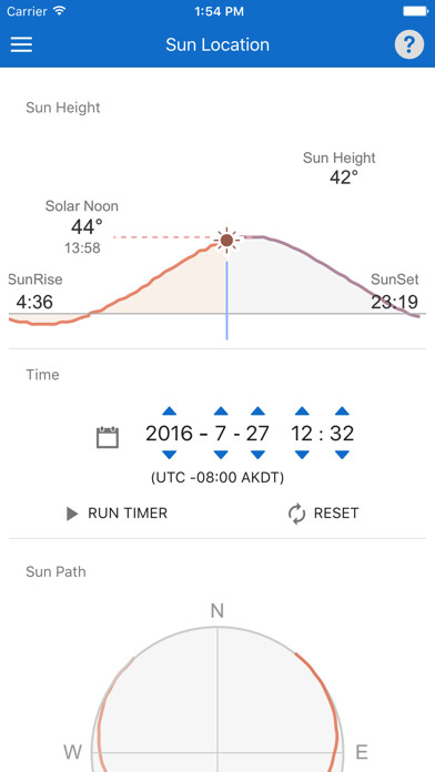 Emulate iPhone app Where is the Sun using MyAndroid Emulate iPhone app Where is the Sun using MyAndroid