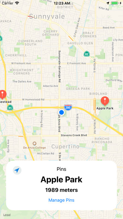 Emulate iPhone app WhereNext: Map Pinning Tool using MyAndroid Emulate iPhone app WhereNext: Map Pinning Tool using MyAndroid
