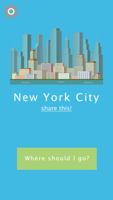 Emulate iPhone app Where Should I Go? using MyAndroid