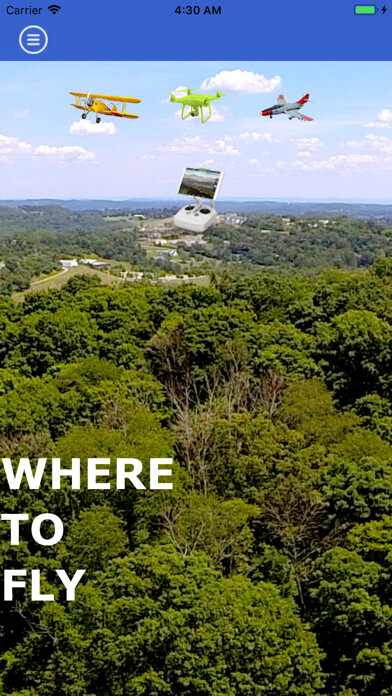Emulate iPhone app Where To Fly! using MyAndroid