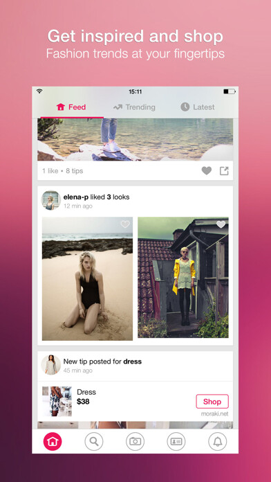 Emulate iPhone app Wheretoget - Fashion shopping using MyAndroid