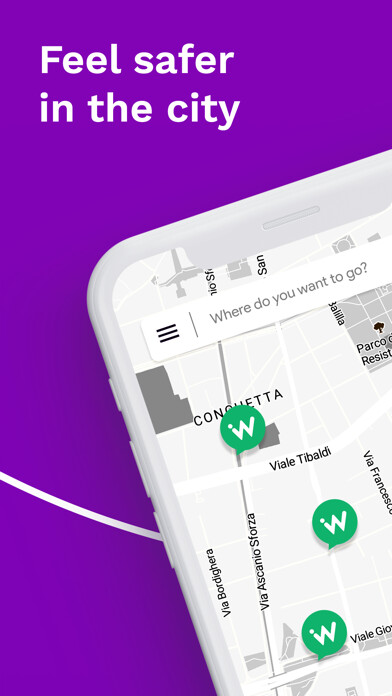 Emulate iPhone app Wher - Maps made by women using MyAndroid