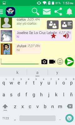 Emulate Android APK Whetchat - amigos y citas