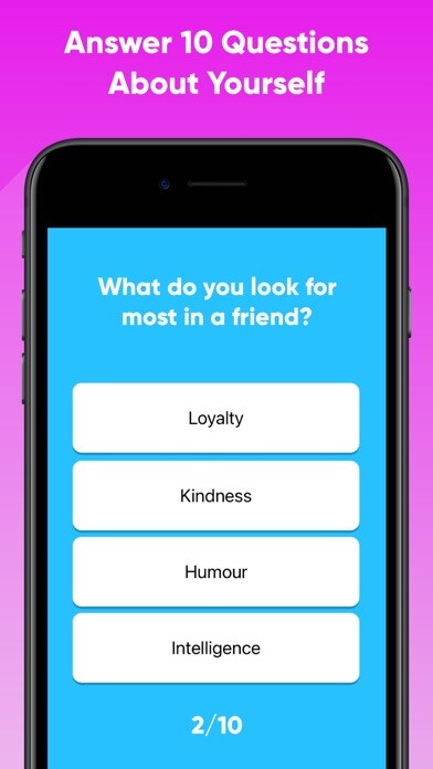 Emulate iPhone app Which Emoji Are You? - Game using MyAndroid